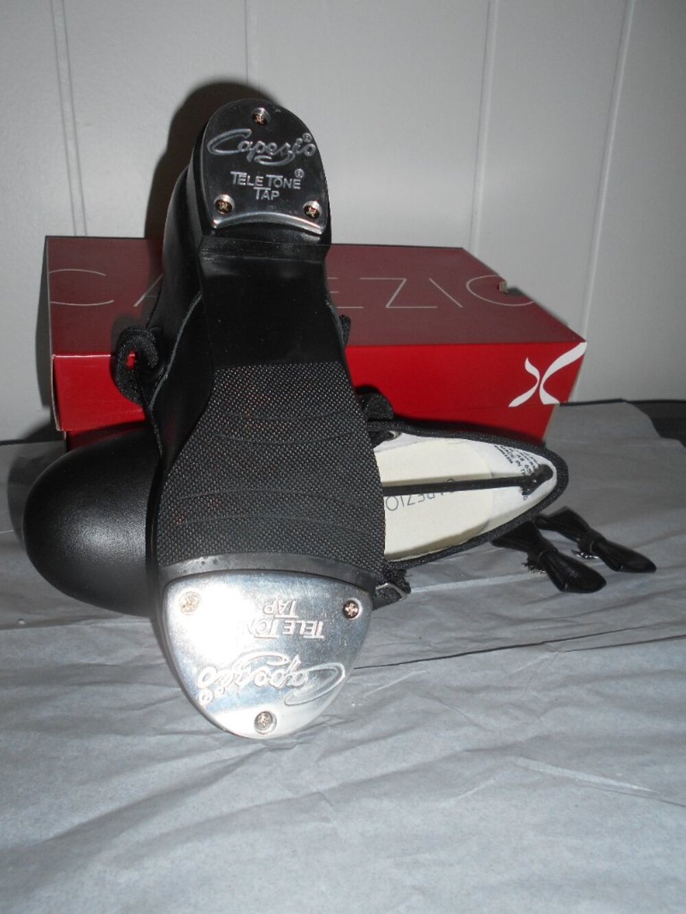 4 Pair -Mary Jane Leather Tap Shoes-  NWT - Picture 2 of 3